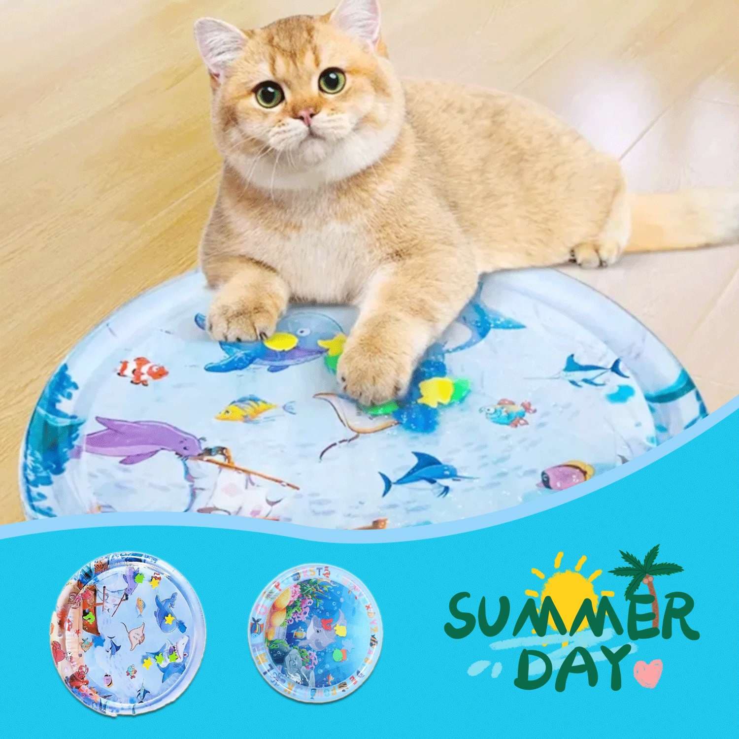 Cama Refrescante para Mascotas con Almohadilla de Gel