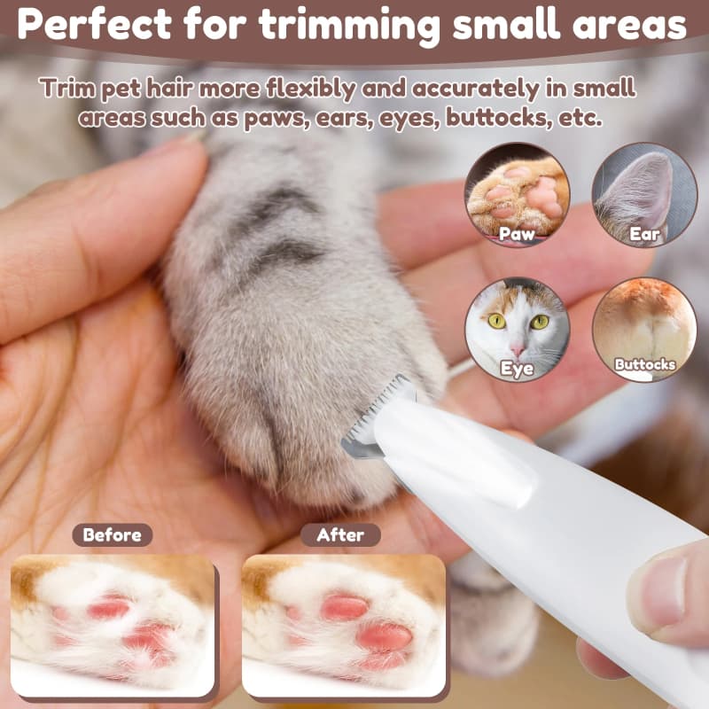 Cortaúñas para perros con luz LED