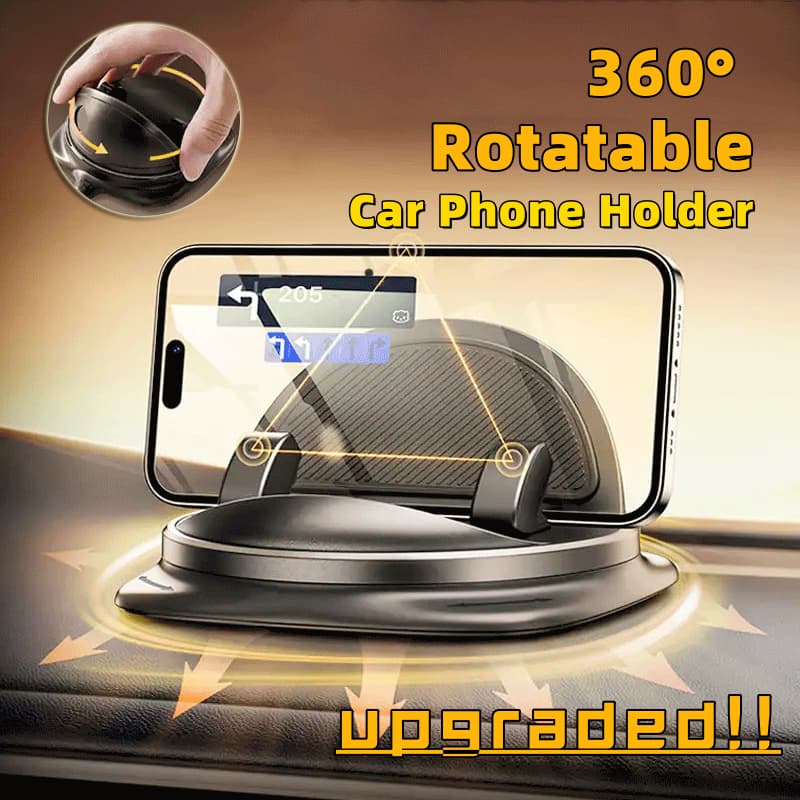 Soporte Universal para Teléfono en Coche con Almohadilla Antideslizante