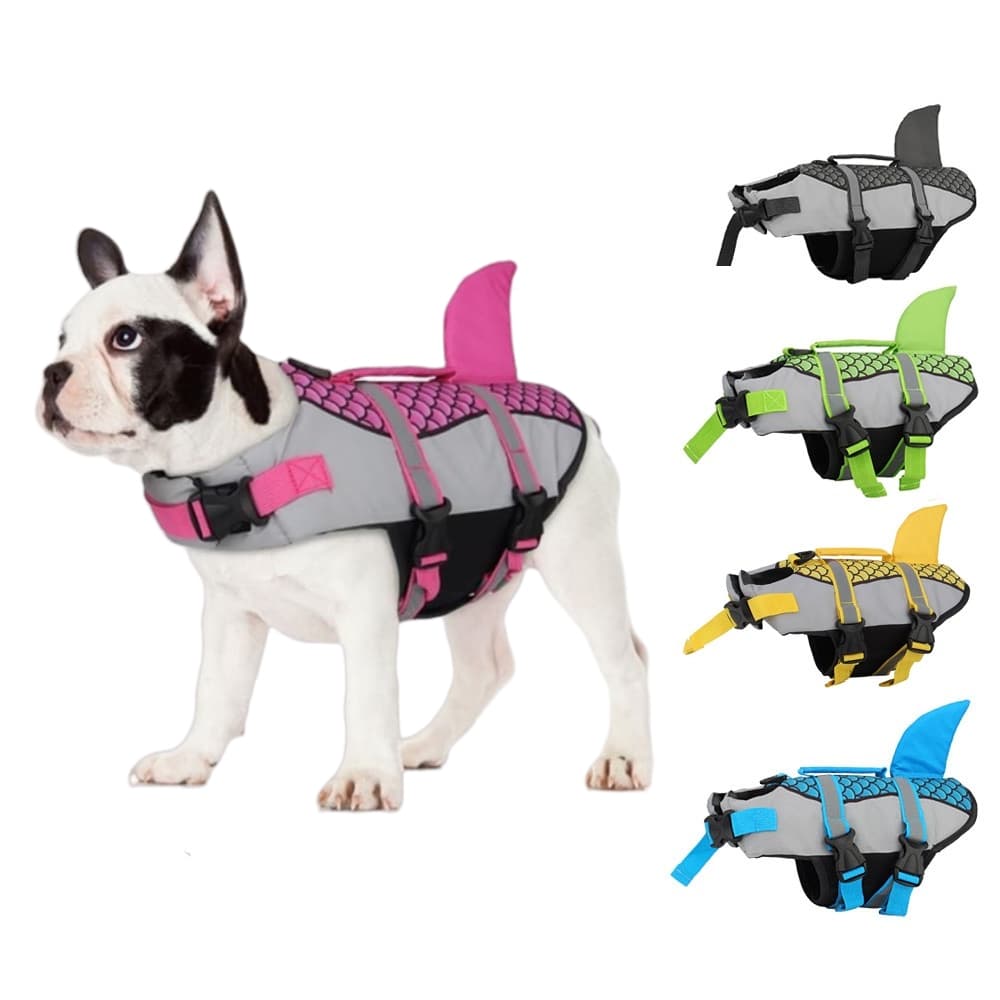 Chaleco Salvavidas para Perros - Diseño Tiburón
