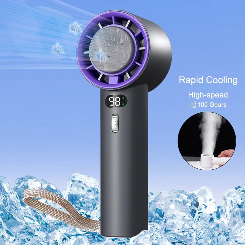 Ventilador Portátil con Refrigeración por Semiconductor