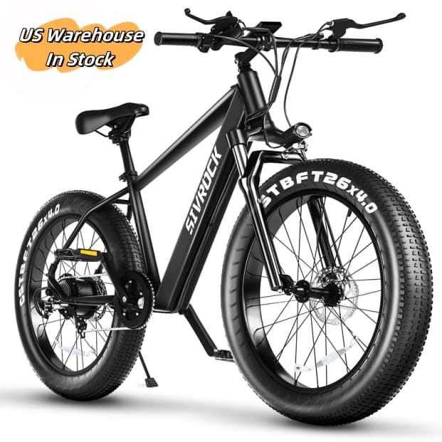 Bicicleta Eléctrica de Montaña 26" Ruedas Anchas 1000W