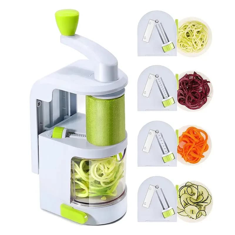 Cortador Espiral Multifunción para Verduras y Frutas