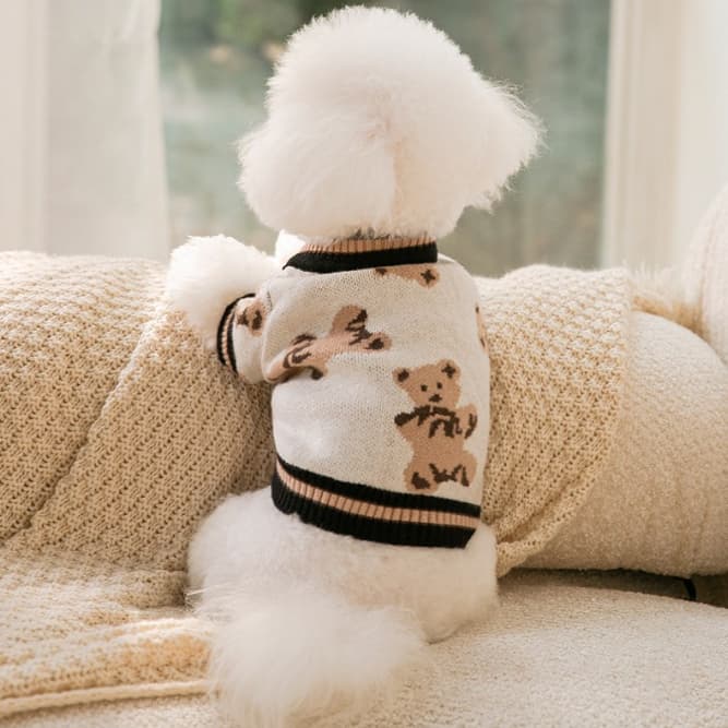 Jersey Preppy a Rayas para Perros y Gatos