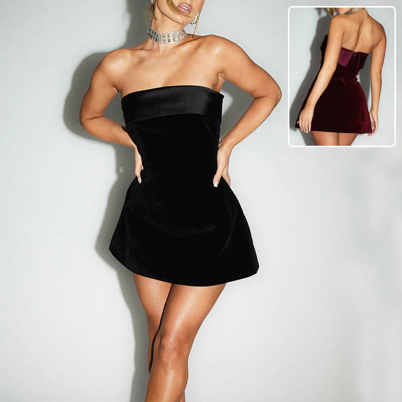 Vestido Tubo Elegante con Cremallera