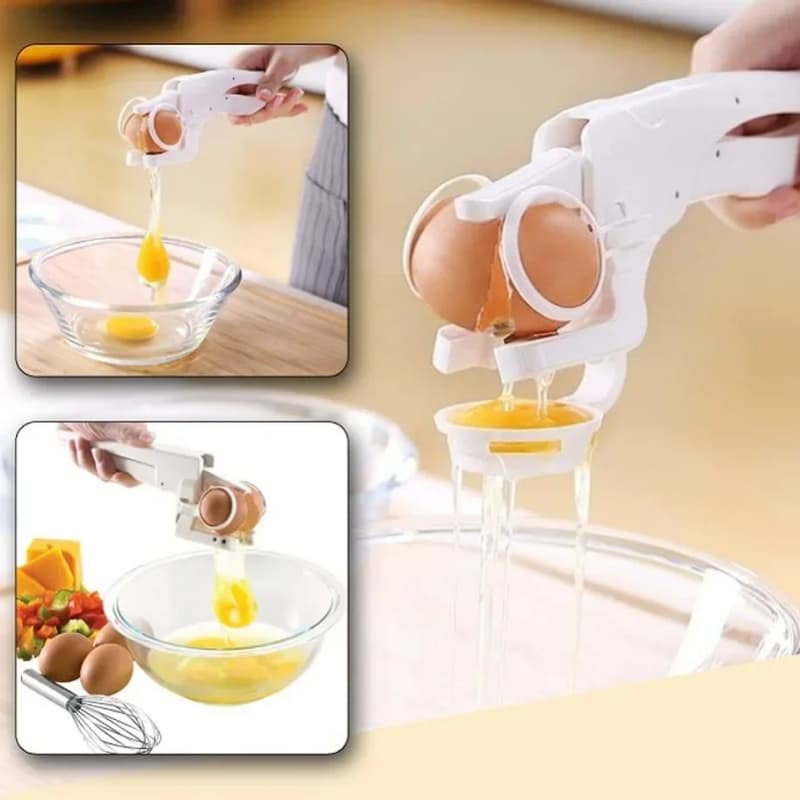 Abridor de Huevos Manual de Plástico