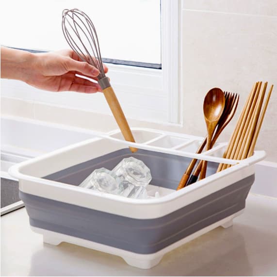 Escurreplatos Plegable para Cocina