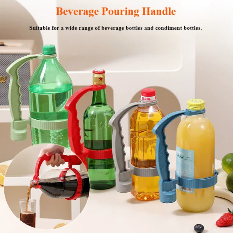 Soporte Ajustable para Botellas de Cocina