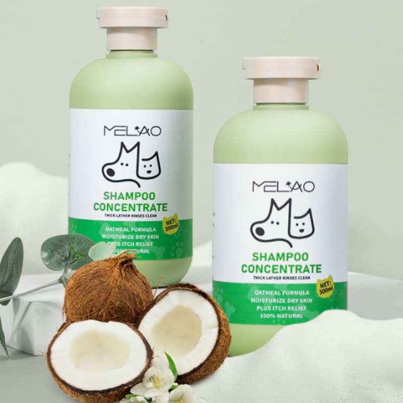 Champú de Avena Natural para Perros y Gatos