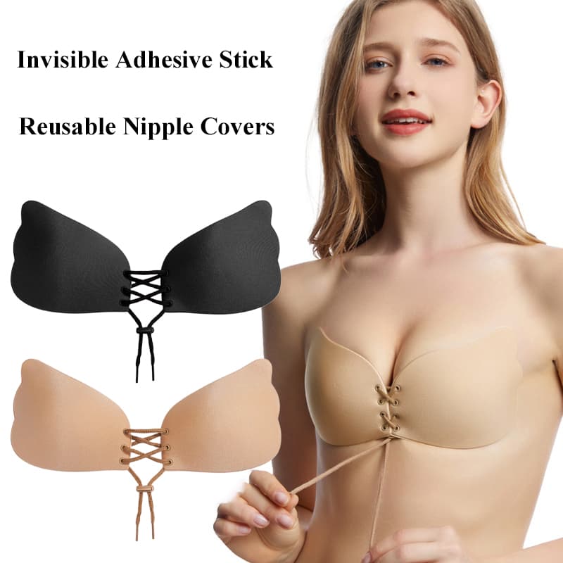 Sujetador Adhesivo Push Up Invisible Talla Grande