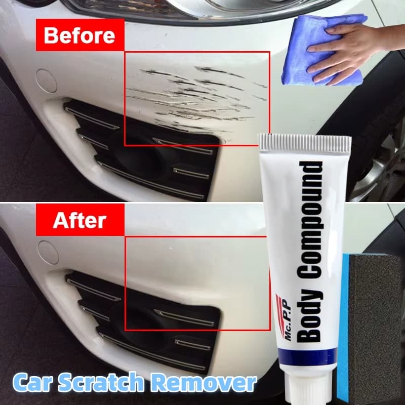 Removedor de Arañazos para Coche - Pasta Pulida Reparadora